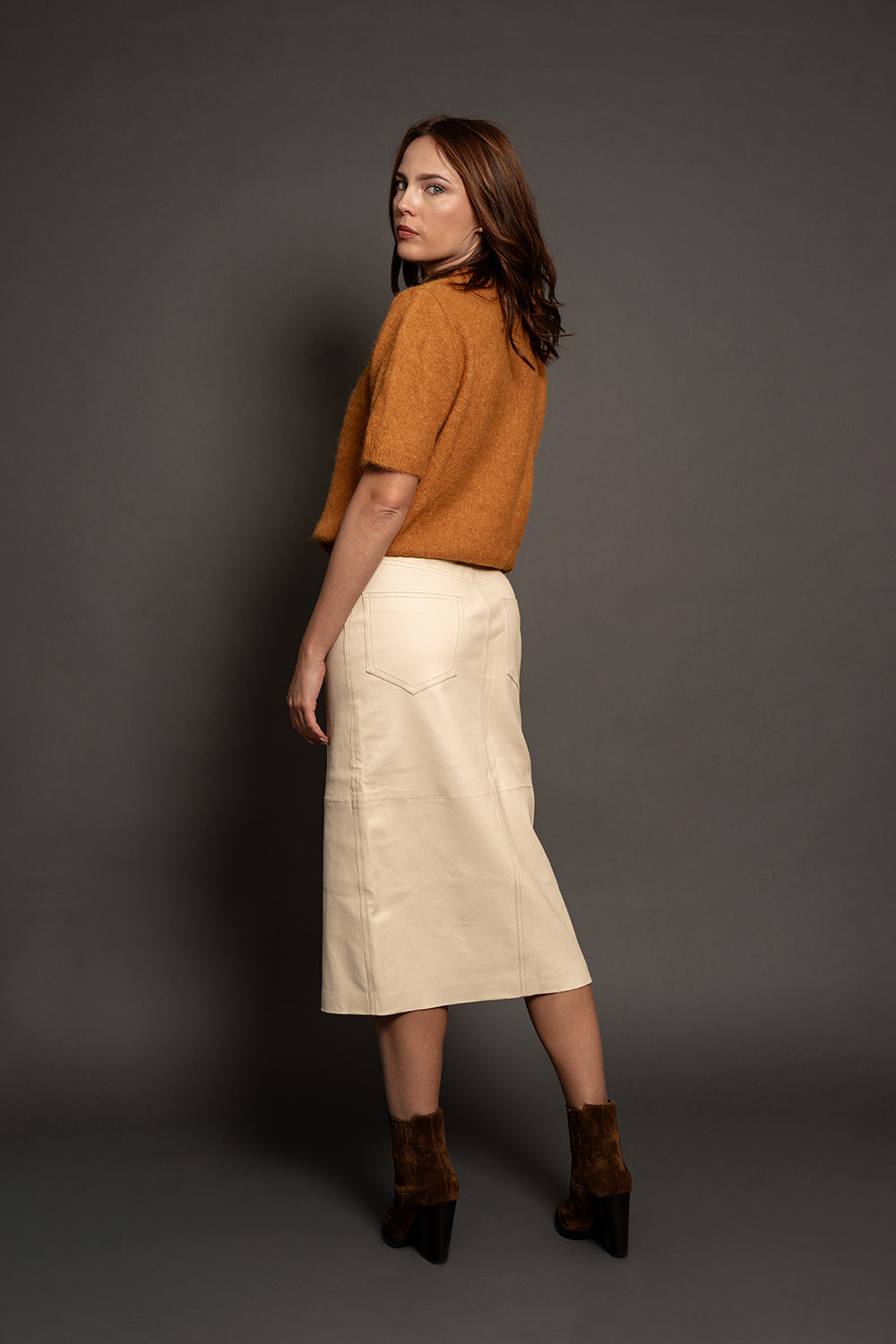 Falda Midi Stretch