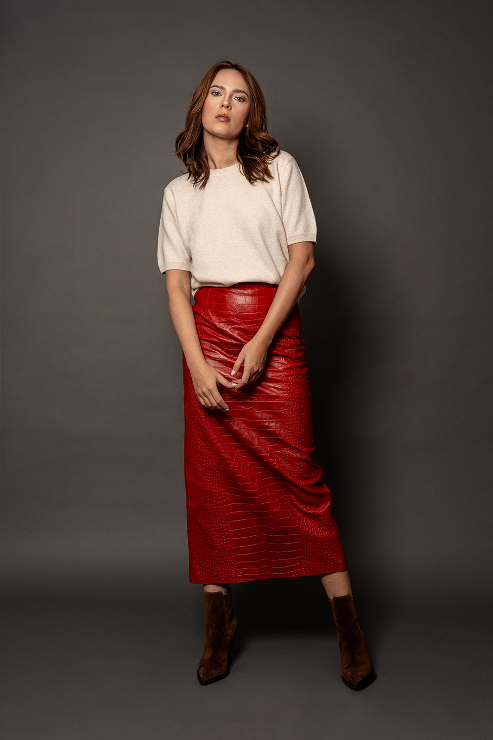 Falda Larga Stretch