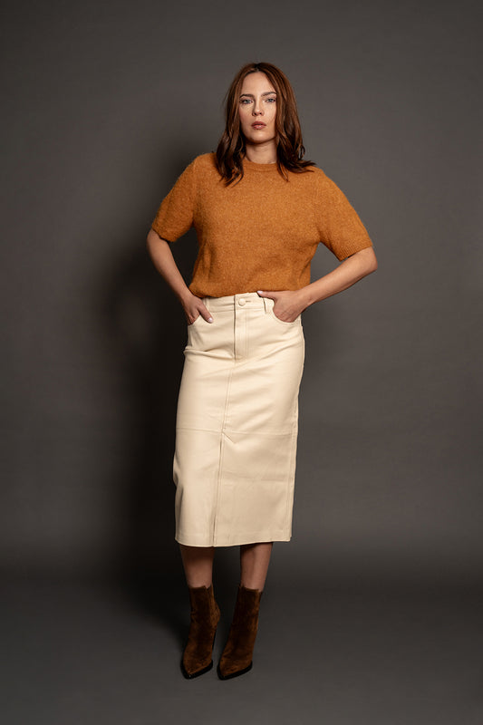 Falda Midi Stretch