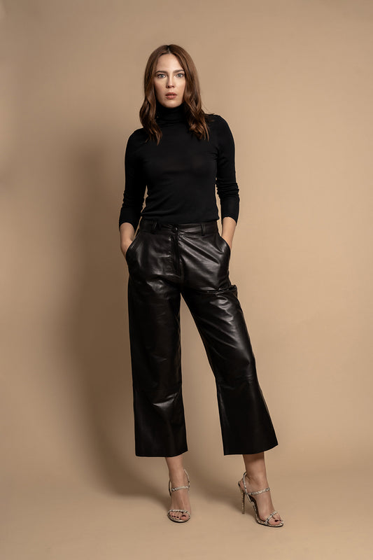 Wide Stretch Pants